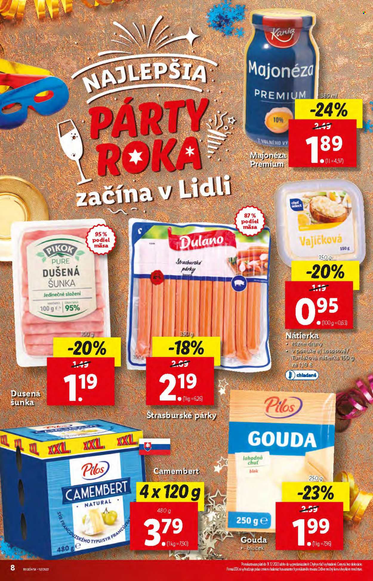 Leták Lidl - 29.12.2022 - 31.12.2022. Strana 8