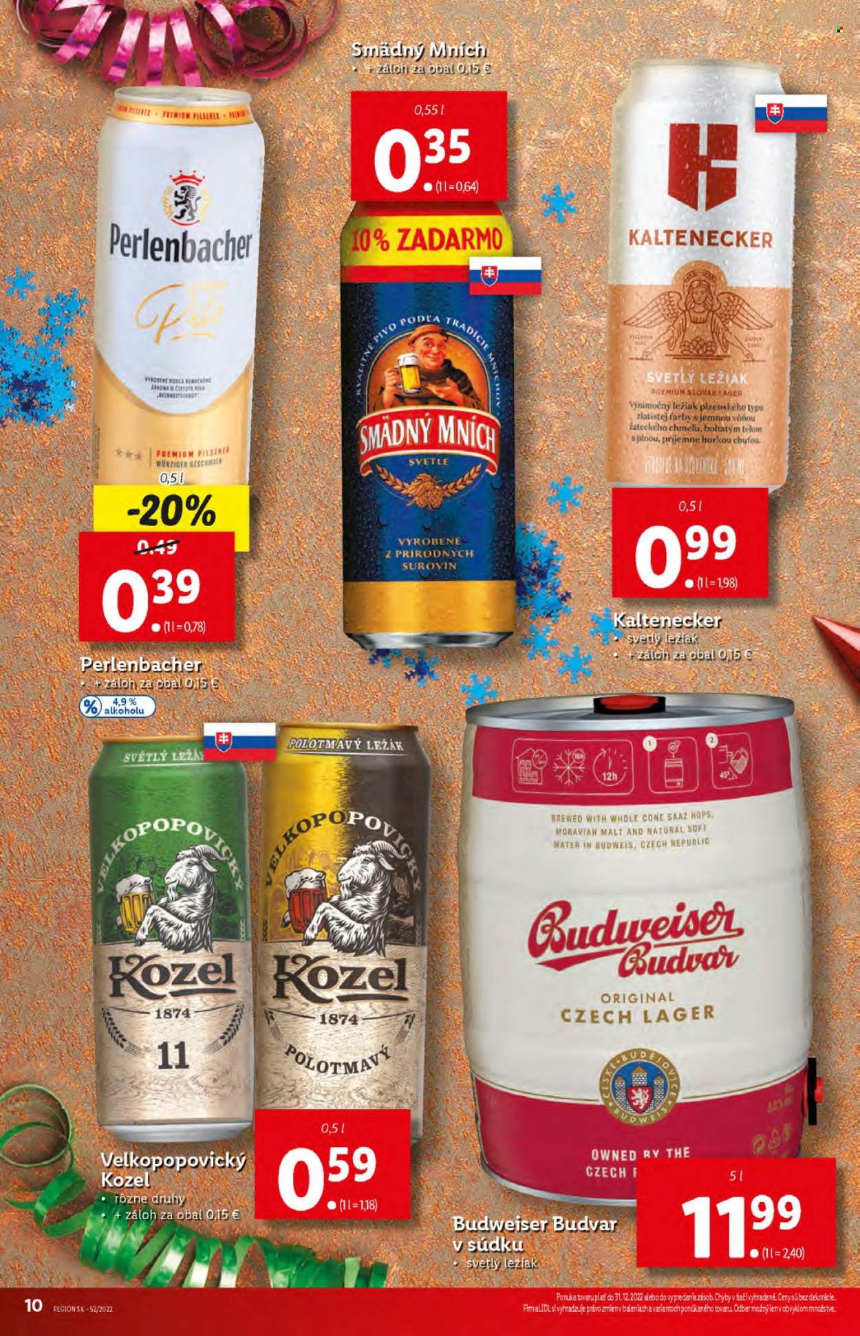 Leták Lidl - 29.12.2022 - 31.12.2022. Strana 10