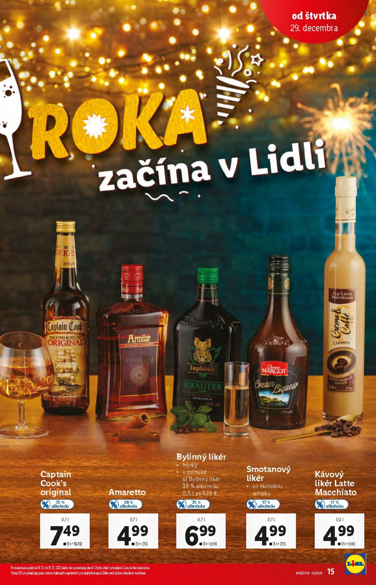 Leták Lidl - 29.12.2022 - 31.12.2022. Strana 15