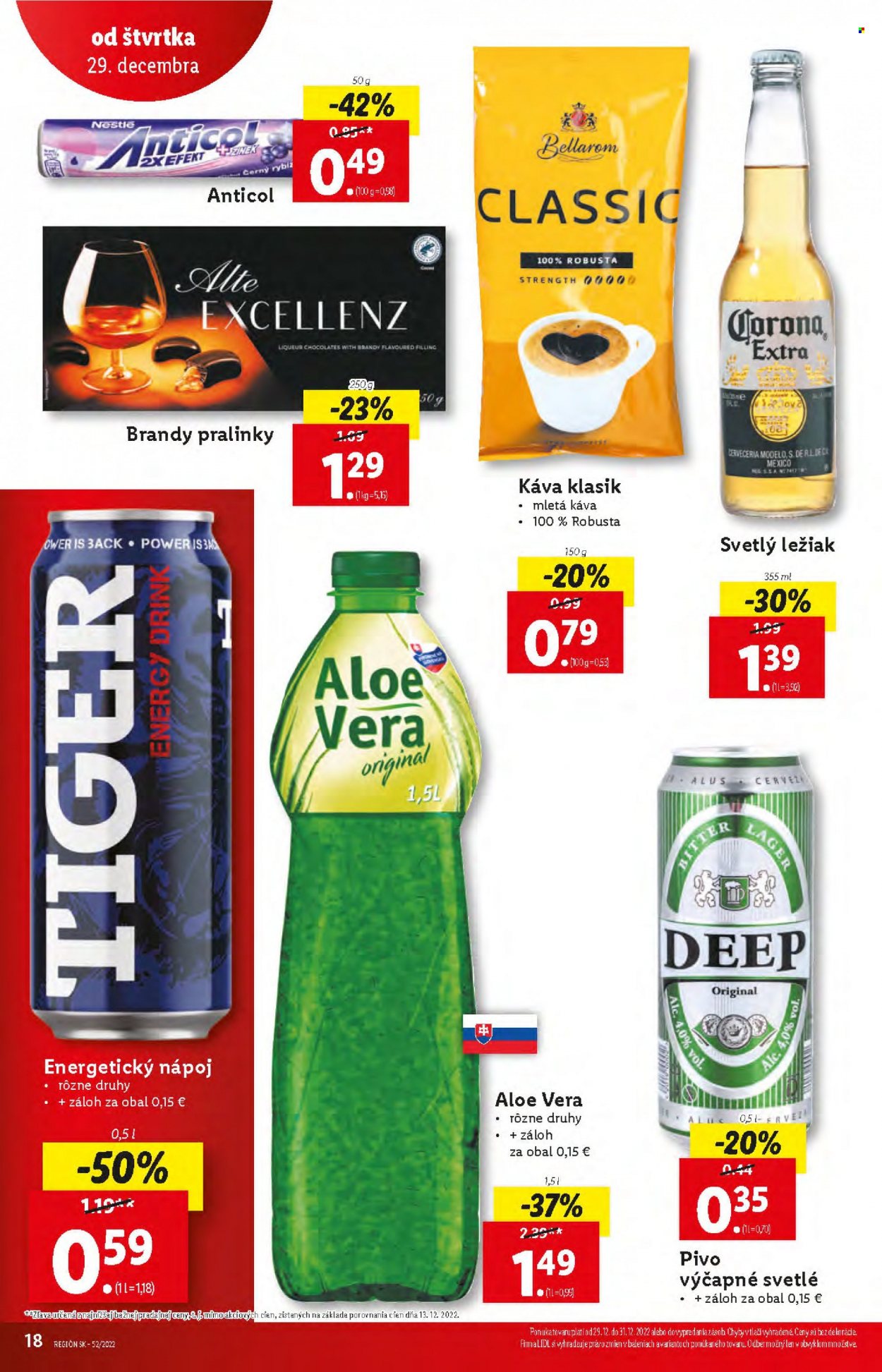 Leták Lidl - 29.12.2022 - 31.12.2022. Strana 18
