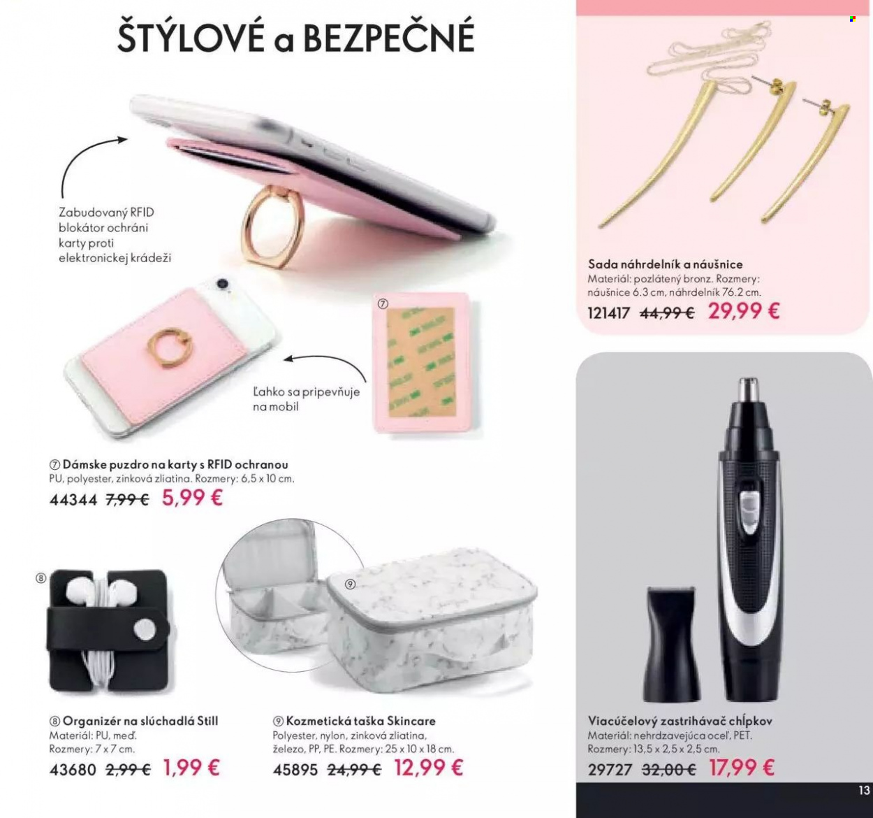 Leták Oriflame - 18.1.2023 - 7.2.2023. Strana 13