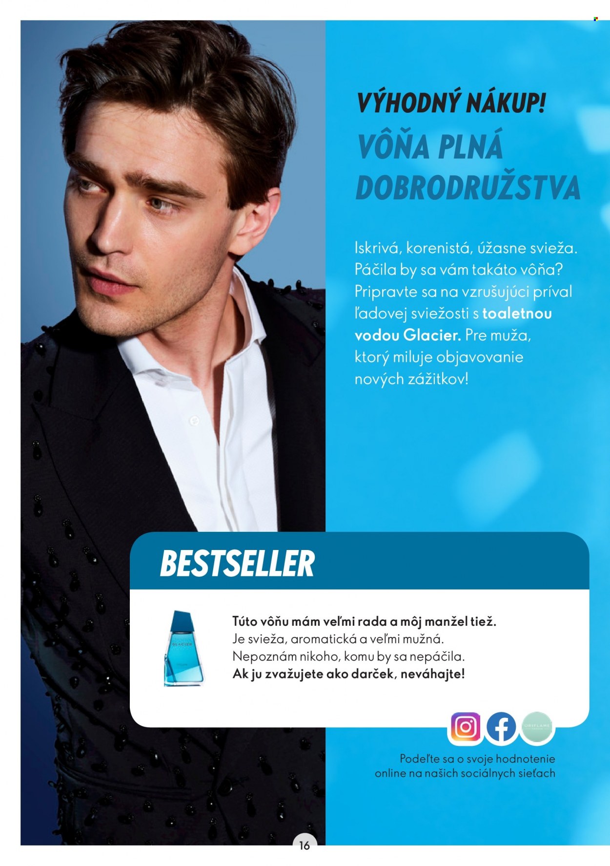 Leták Oriflame - 28.12.2022 - 17.1.2023. Strana 16
