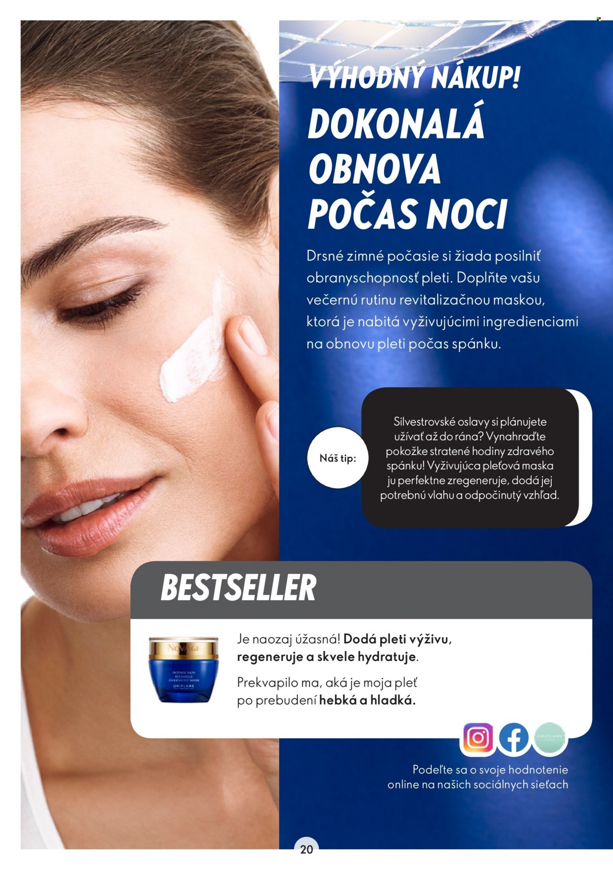 Leták Oriflame - 28.12.2022 - 17.1.2023. Strana 20