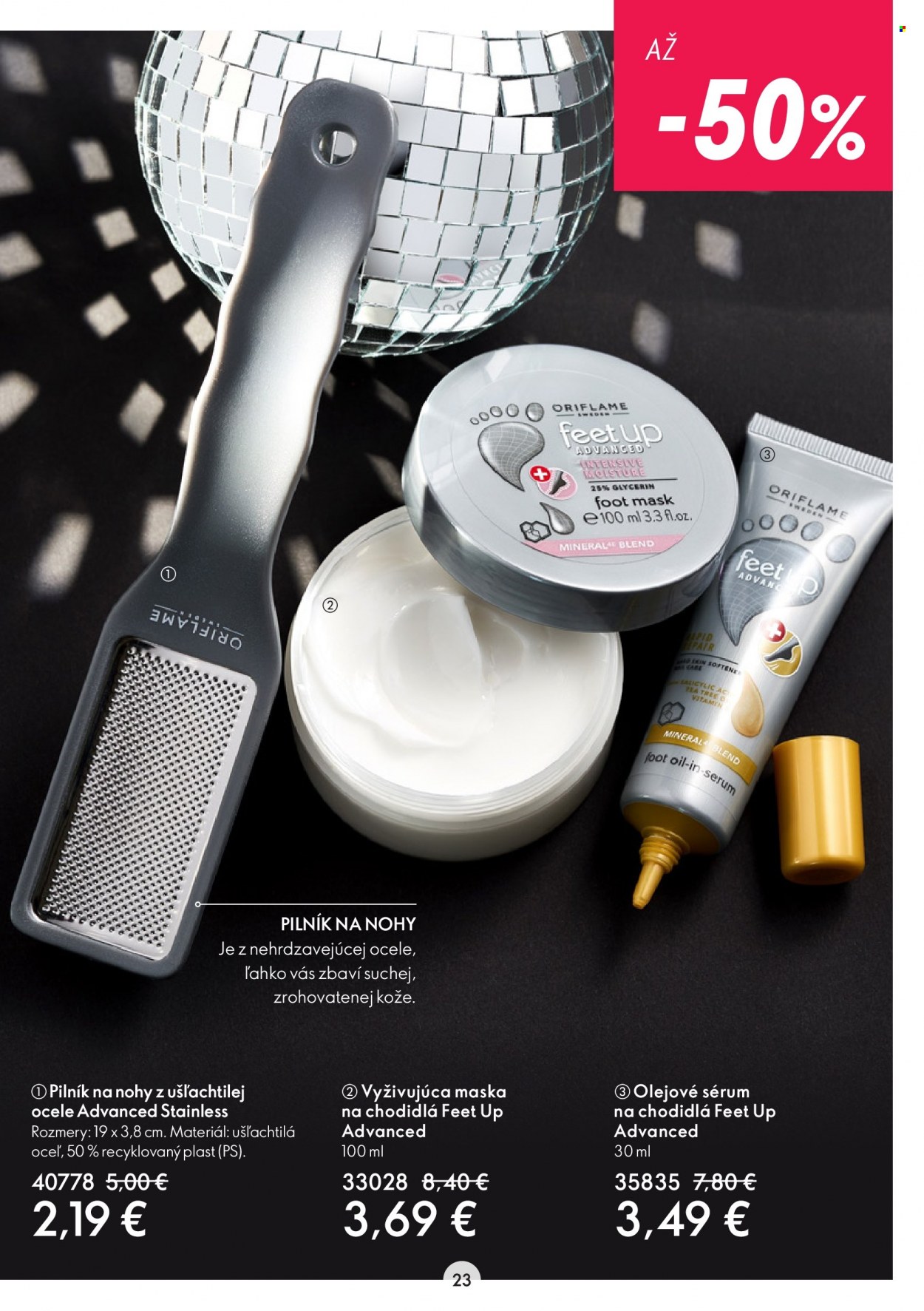 Leták Oriflame - 28.12.2022 - 17.1.2023. Strana 23
