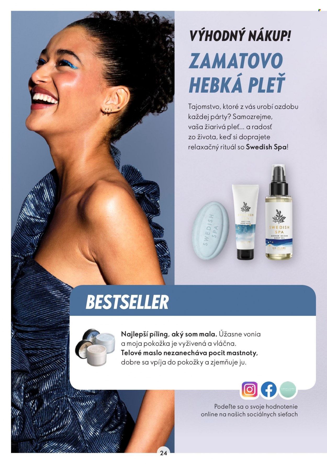 Leták Oriflame - 28.12.2022 - 17.1.2023. Strana 24