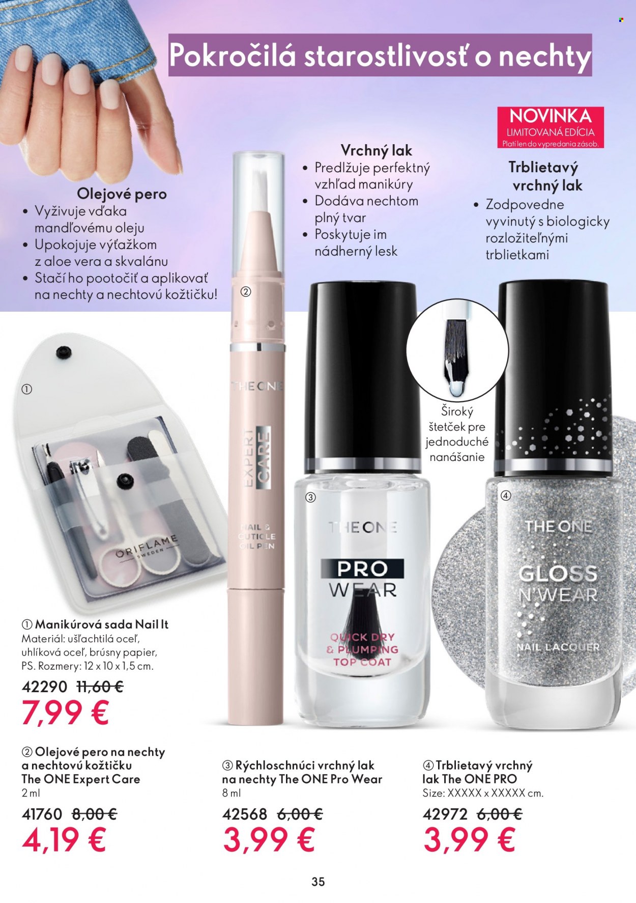 Leták Oriflame - 28.12.2022 - 17.1.2023. Strana 35