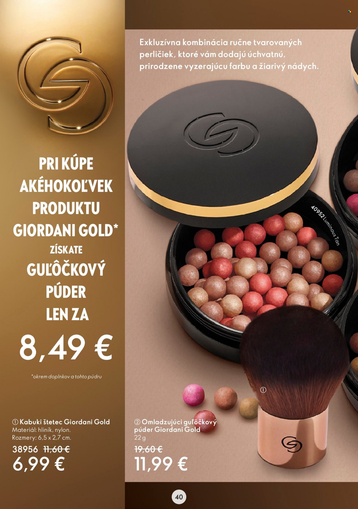 Leták Oriflame - 28.12.2022 - 17.1.2023. Strana 40