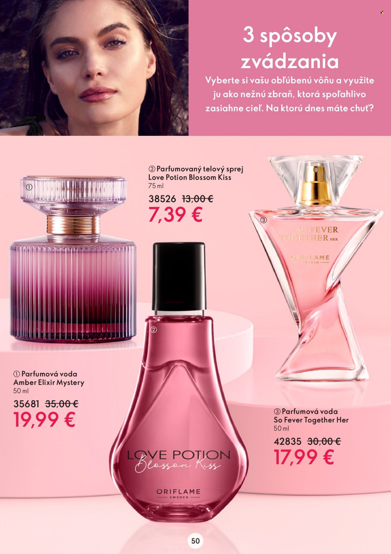 Leták Oriflame - 28.12.2022 - 17.1.2023. Strana 50