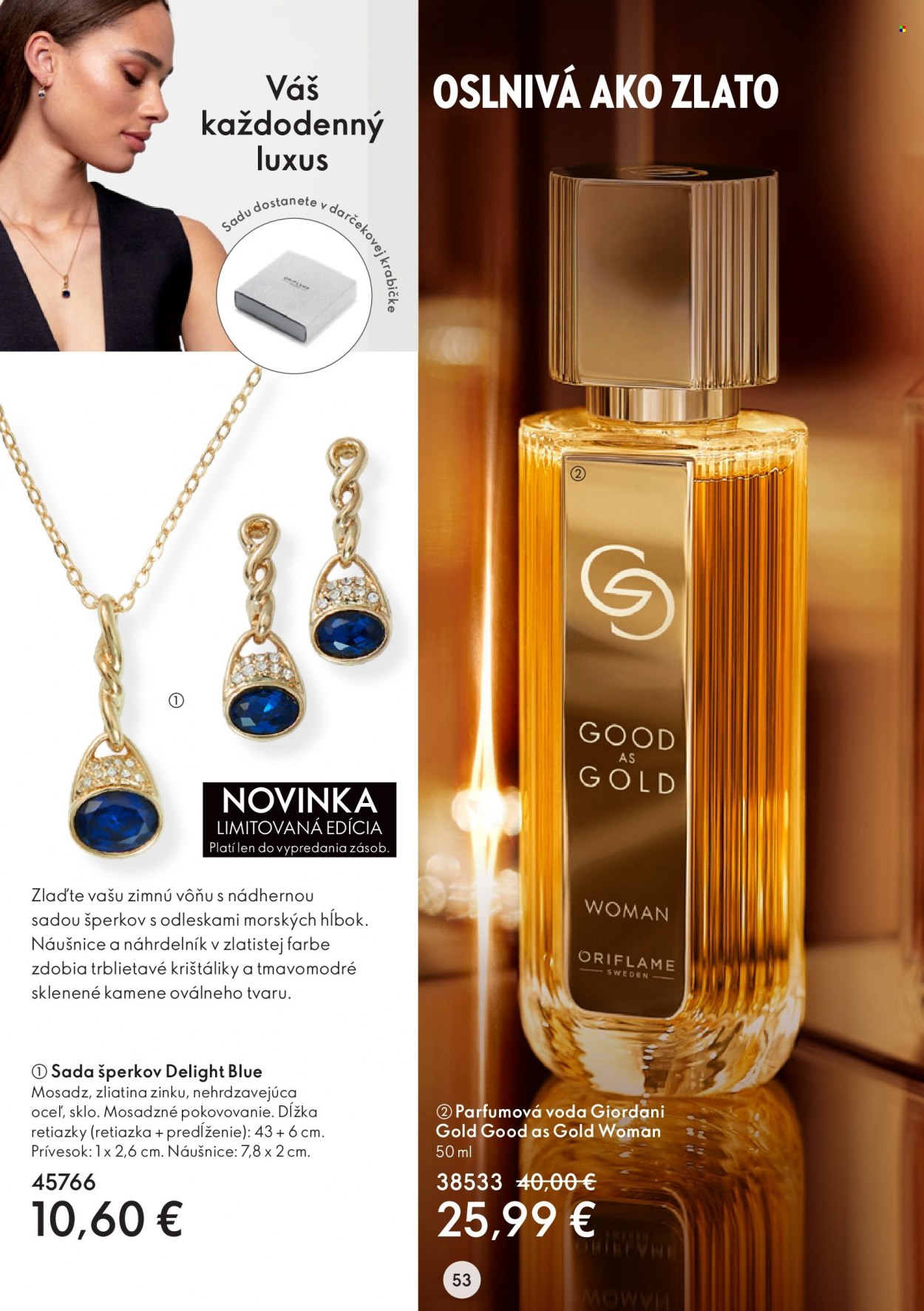 Leták Oriflame - 28.12.2022 - 17.1.2023. Strana 53