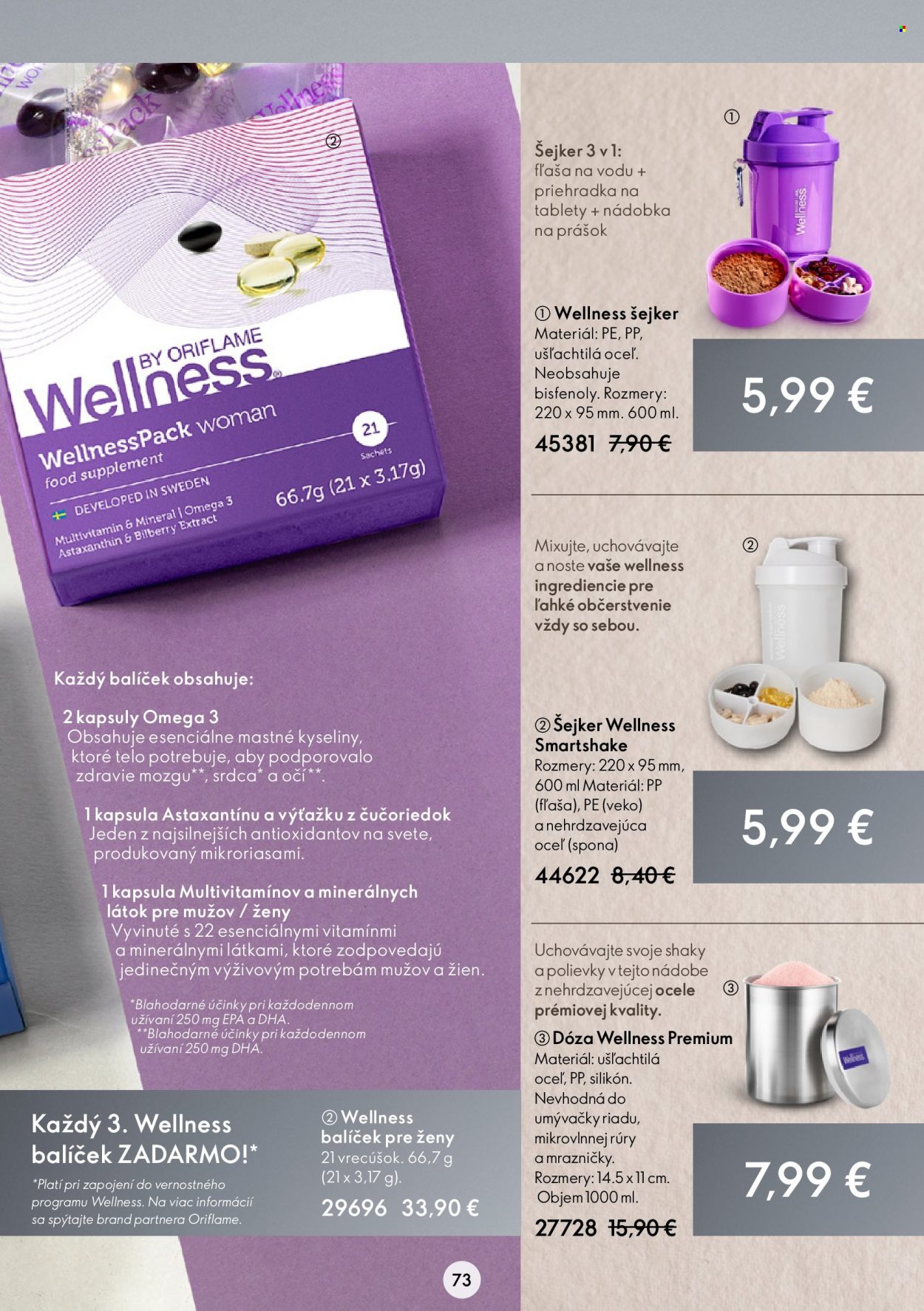Leták Oriflame - 28.12.2022 - 17.1.2023. Strana 73