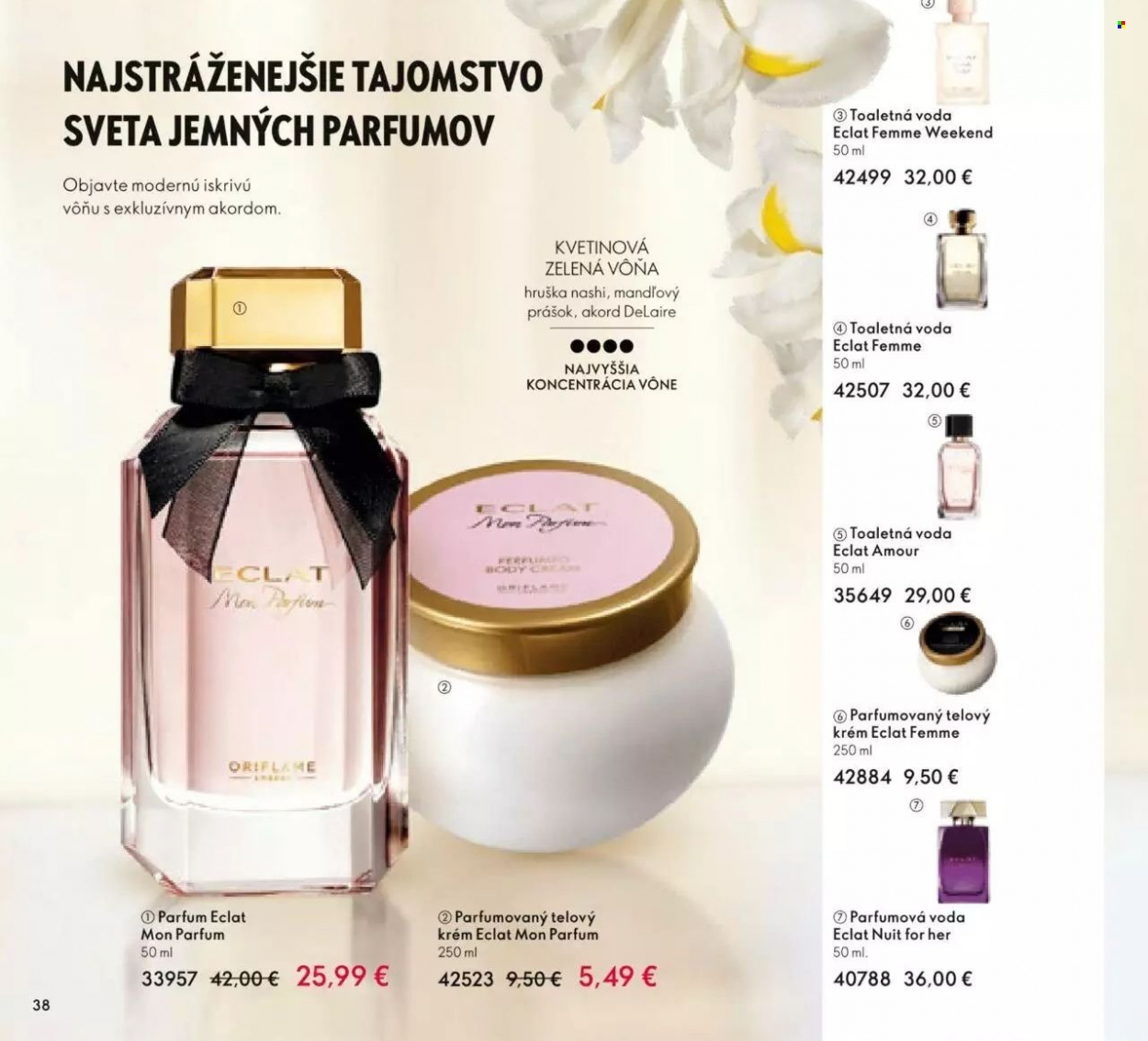 Leták Oriflame - 18.1.2023 - 7.2.2023. Strana 38