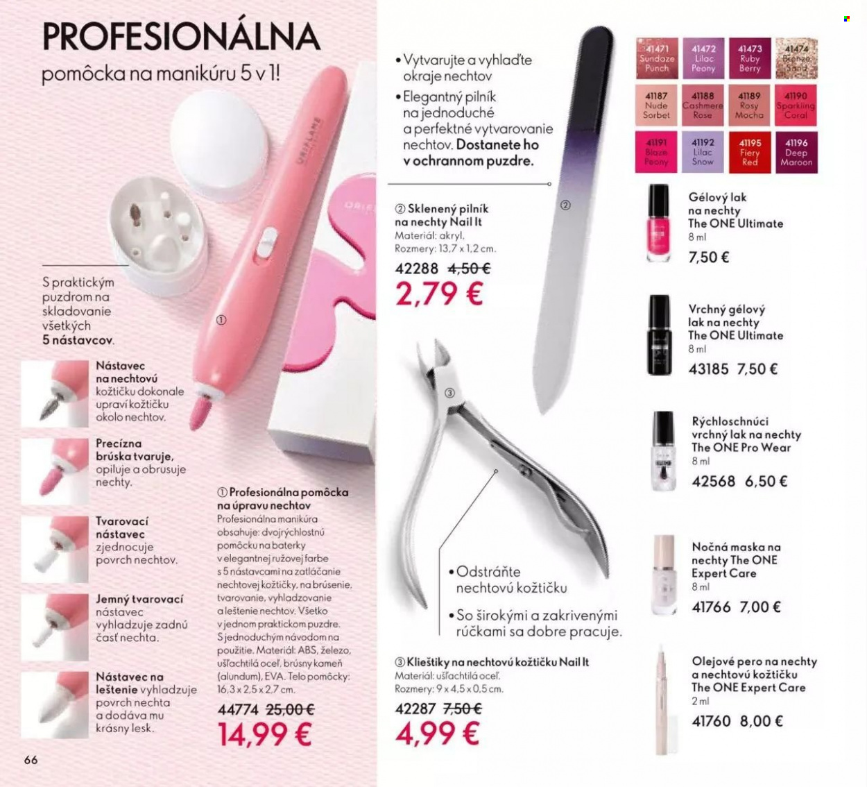 Leták Oriflame - 18.1.2023 - 7.2.2023. Strana 66
