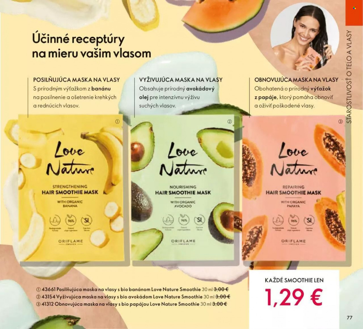 Leták Oriflame - 18.1.2023 - 7.2.2023. Strana 77