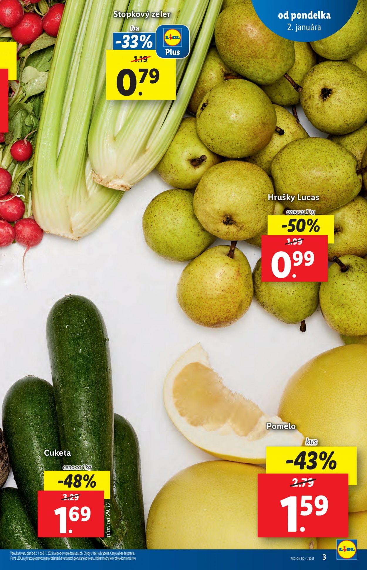 Leták Lidl - 2.1.2023 - 8.1.2023. Strana 3