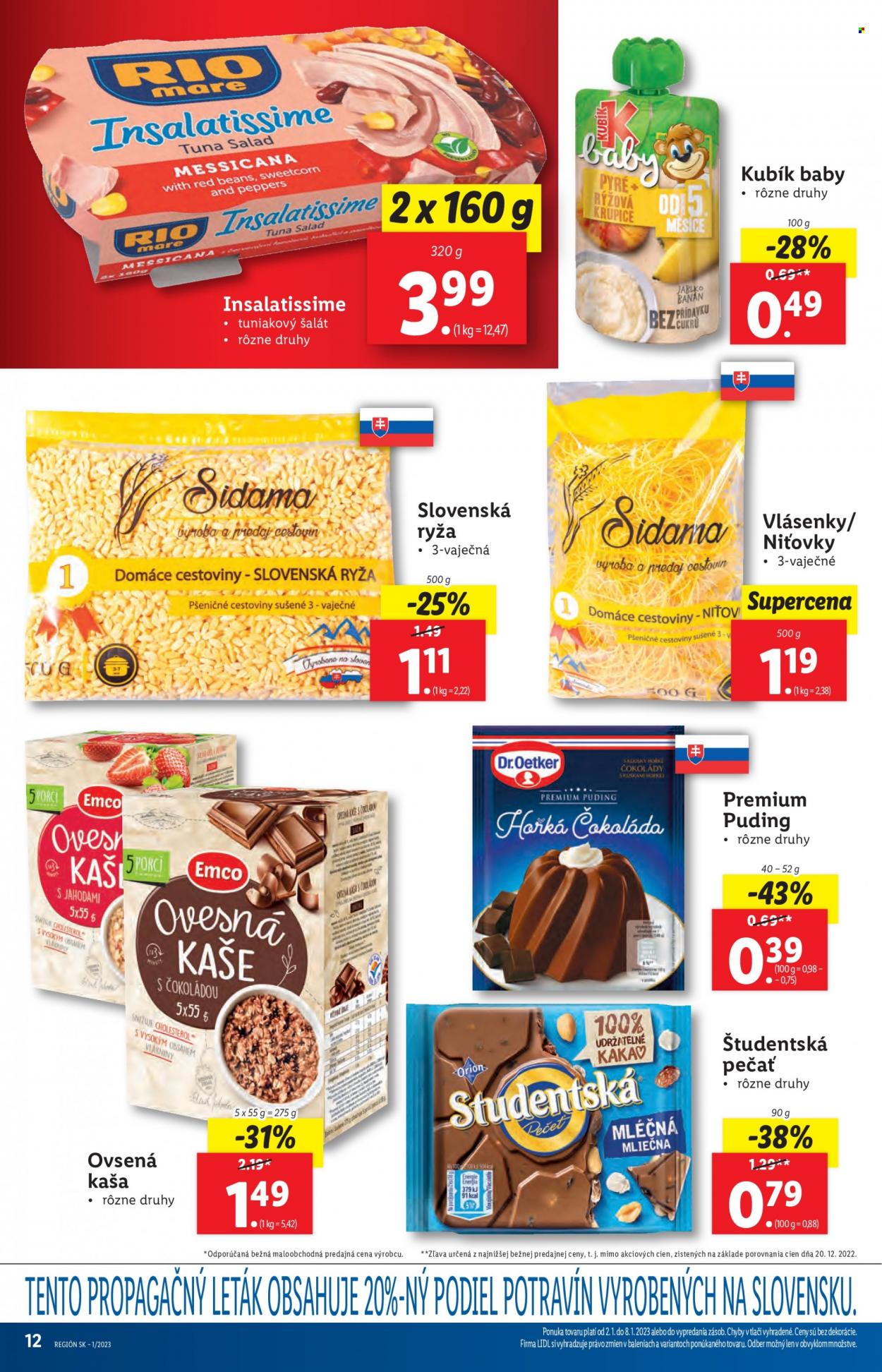 Leták Lidl - 2.1.2023 - 8.1.2023. Strana 12