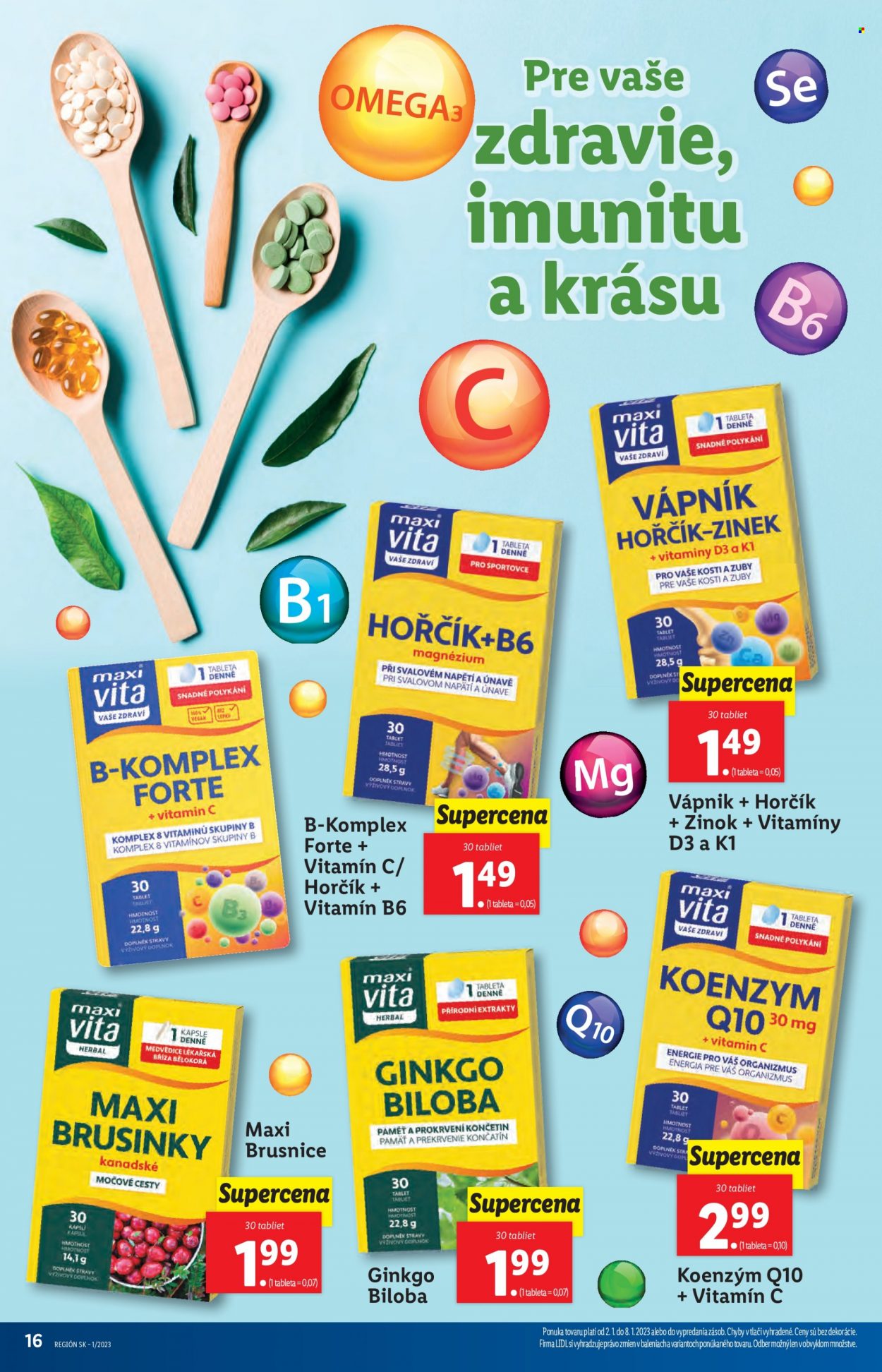Leták Lidl - 2.1.2023 - 8.1.2023. Strana 16