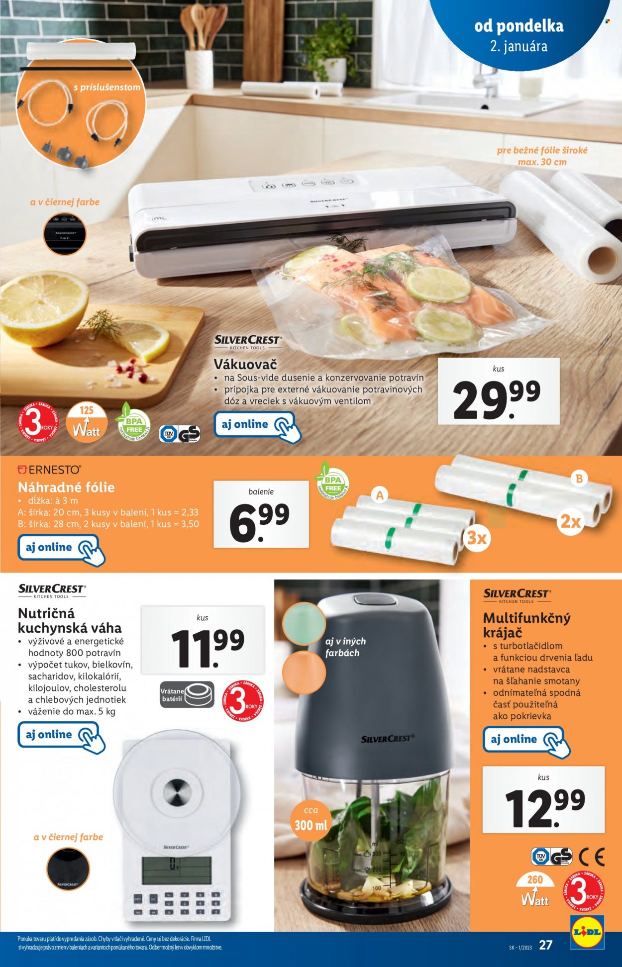 Leták Lidl - 2.1.2023 - 8.1.2023. Strana 27