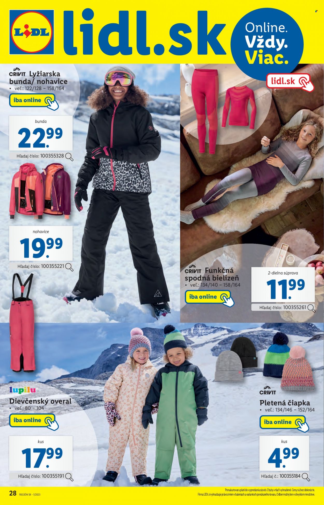 Leták Lidl - 2.1.2023 - 8.1.2023. Strana 28