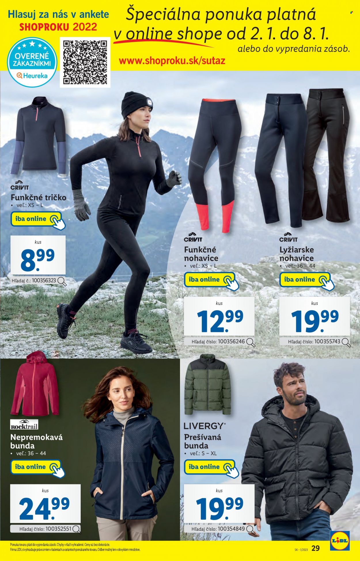 Leták Lidl - 2.1.2023 - 8.1.2023. Strana 29