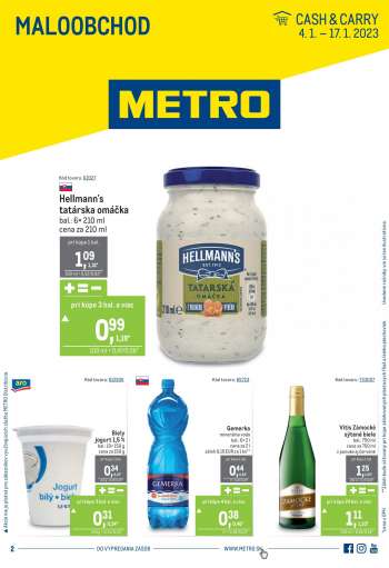 Leták Metro - 4.1.2023 - 17.1.2023.