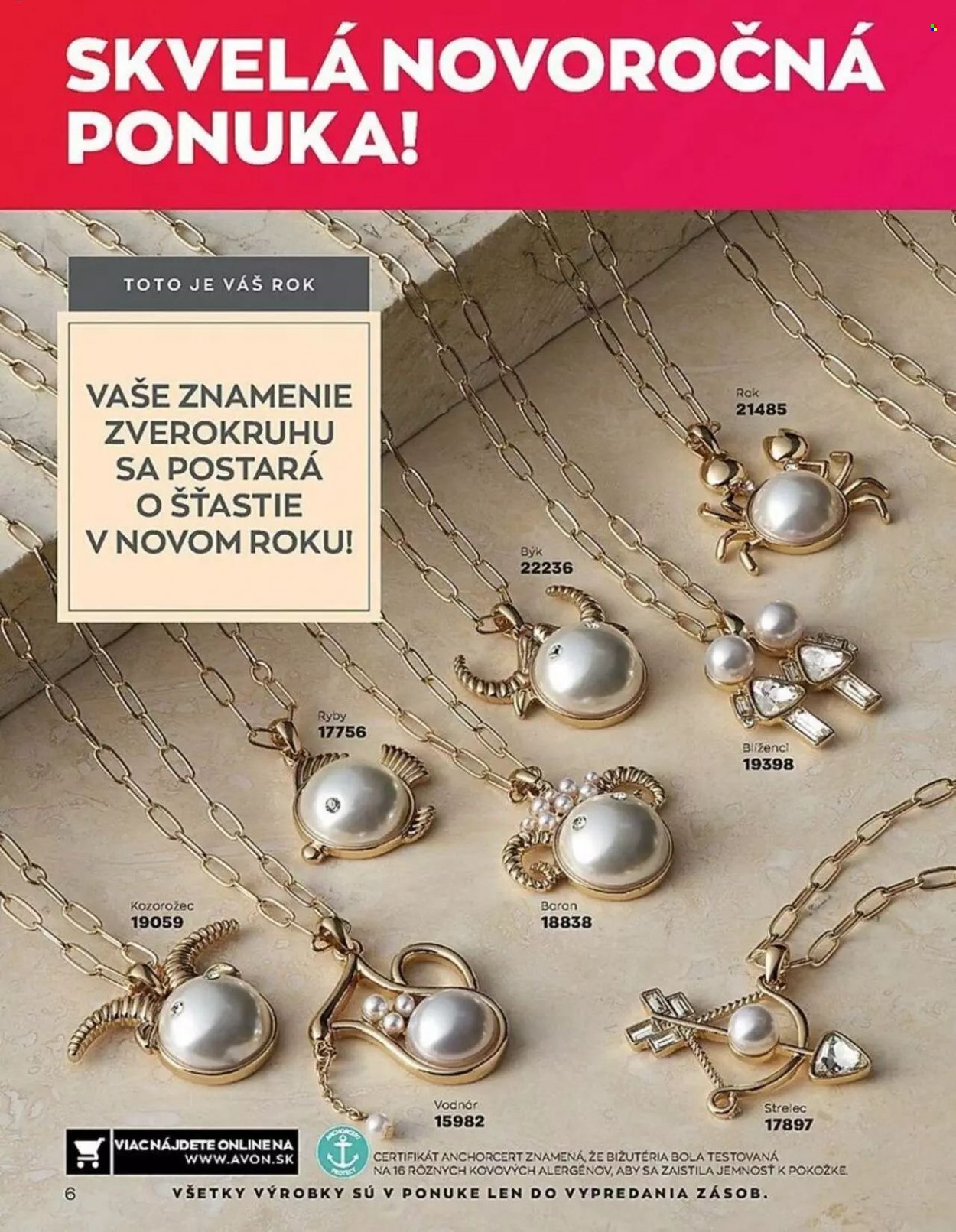 Leták Avon - 1.1.2023 - 31.1.2023. Strana 6