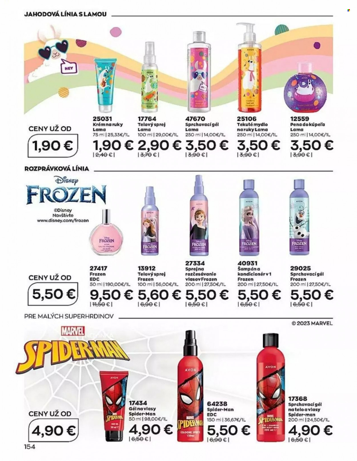 Leták Avon - 1.1.2023 - 31.1.2023. Strana 154