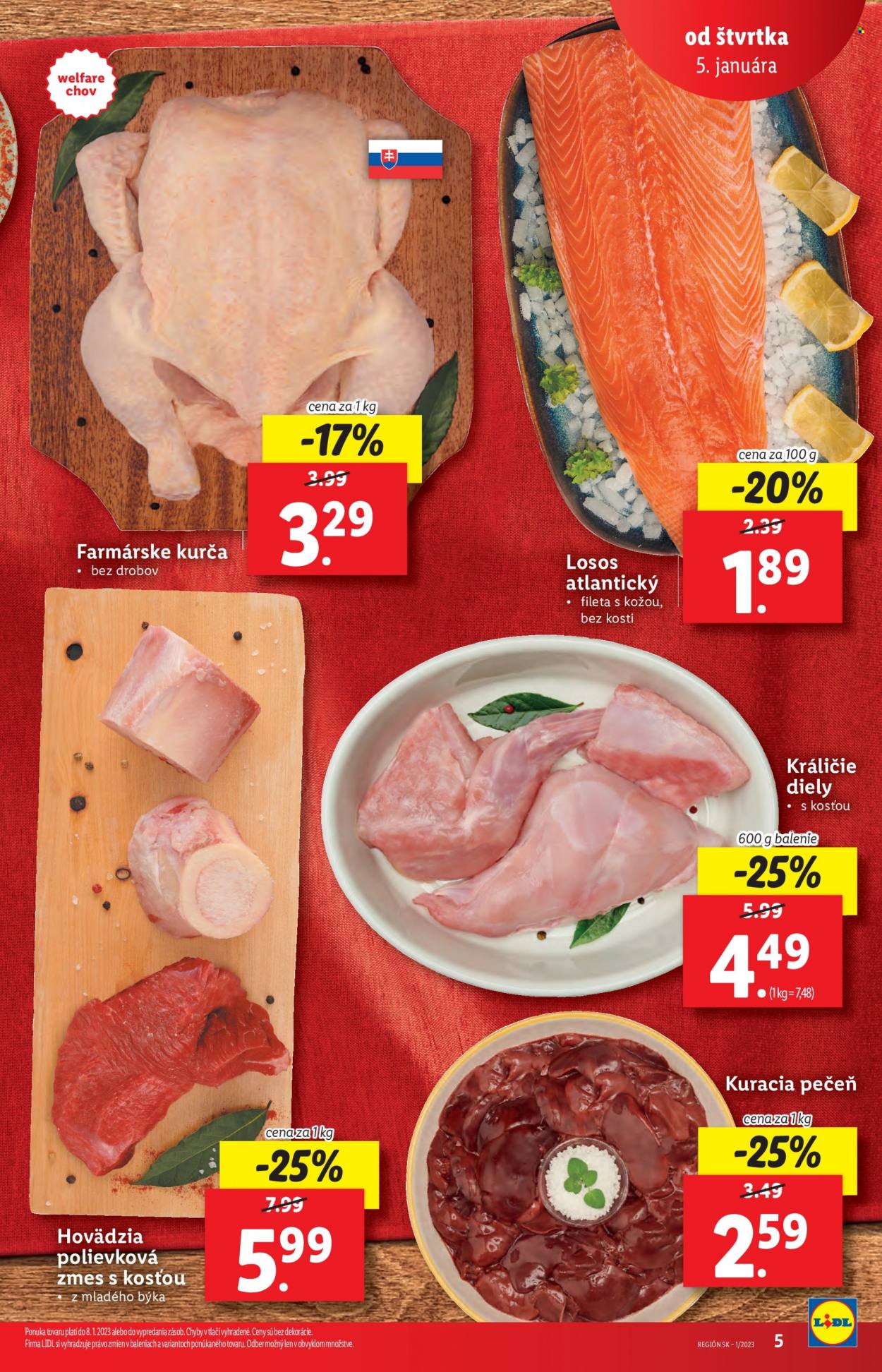 Leták Lidl - 5.1.2023 - 8.1.2023. Strana 5