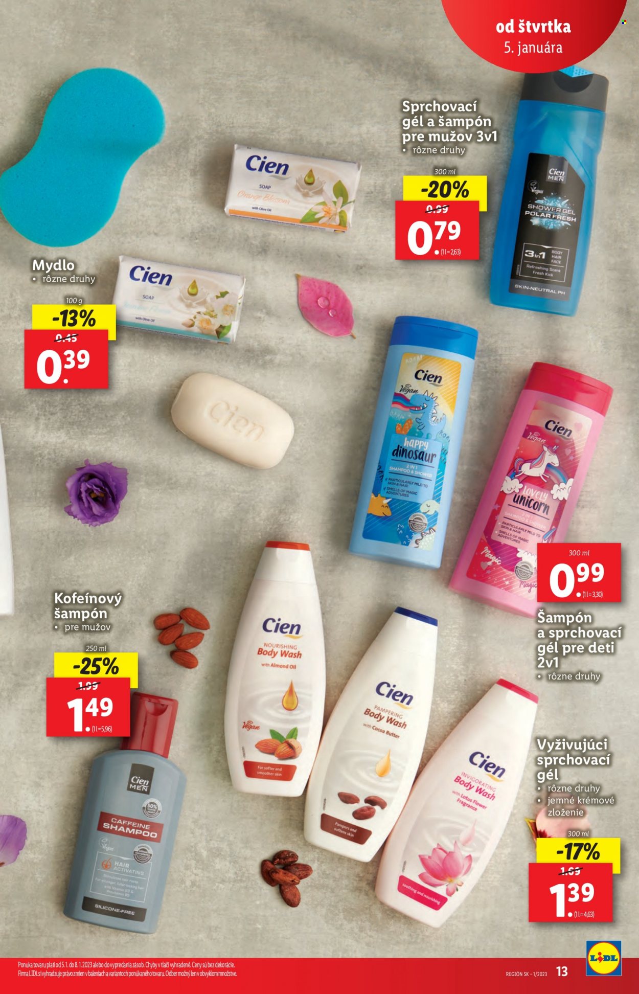 Leták Lidl - 5.1.2023 - 8.1.2023. Strana 13