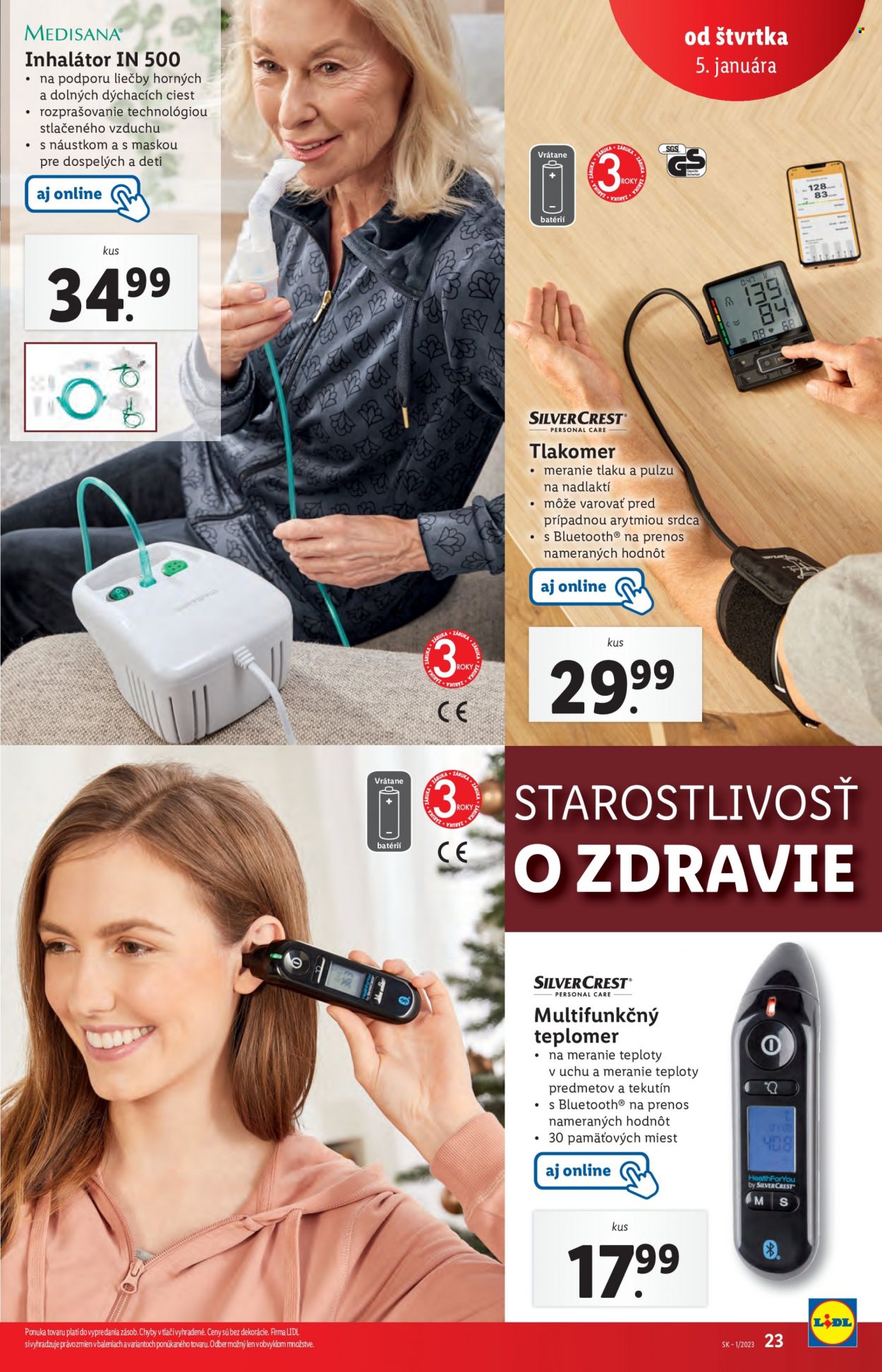 Leták Lidl - 5.1.2023 - 8.1.2023. Strana 23