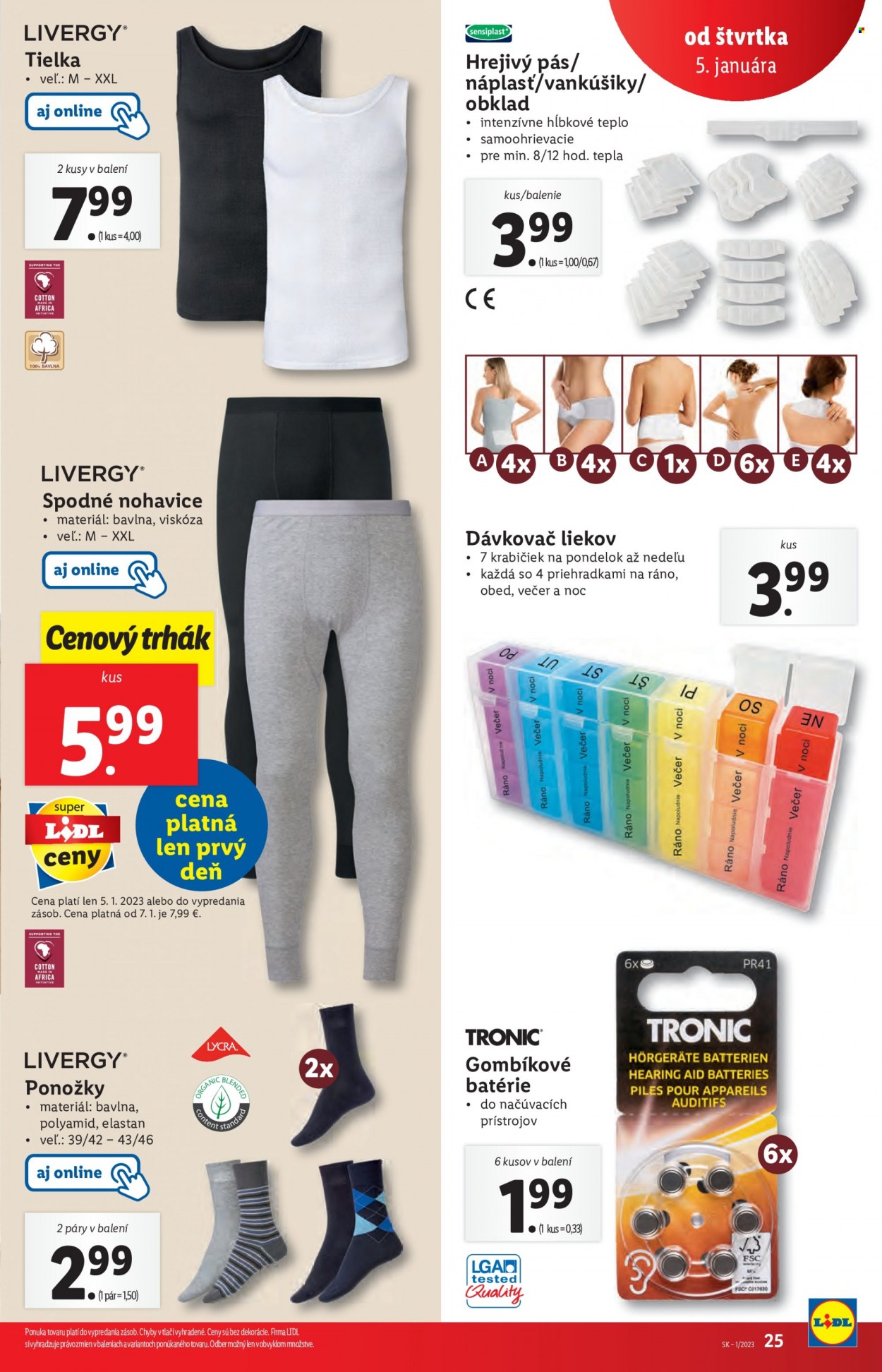 Leták Lidl - 5.1.2023 - 8.1.2023. Strana 25
