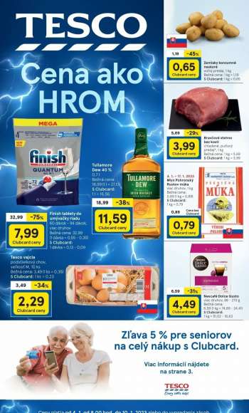 Leták TESCO - 4.1.2023 - 10.1.2023.