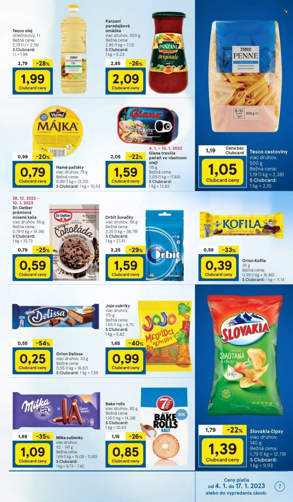 Leták TESCO - 4.1.2023 - 10.1.2023. Strana 7