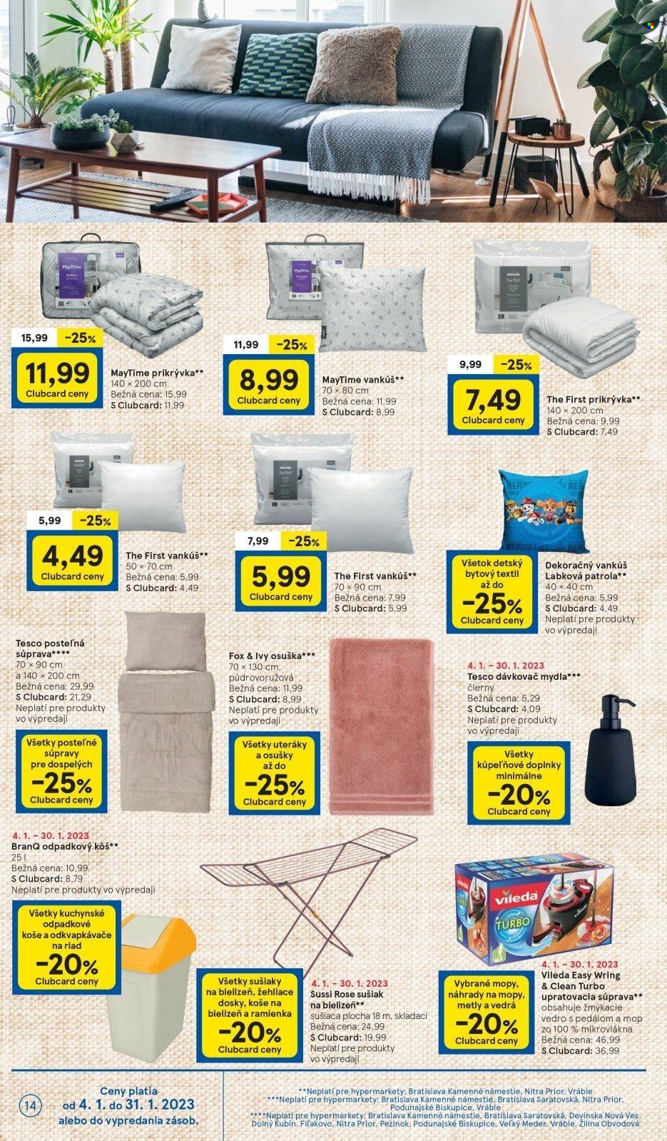 Leták TESCO - 4.1.2023 - 10.1.2023. Strana 14
