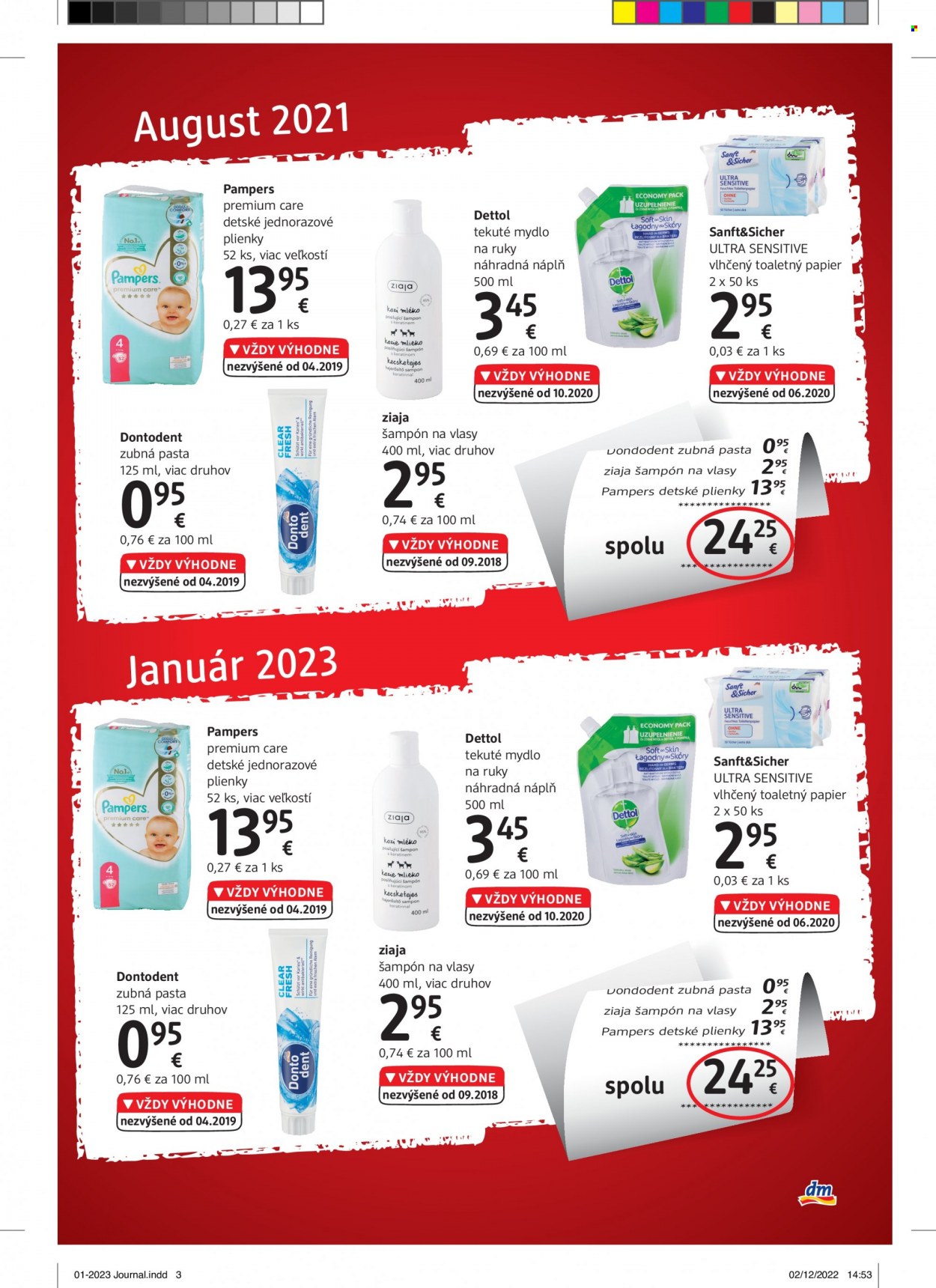 Leták dm drogerie - 1.1.2023 - 31.1.2023. Strana 3