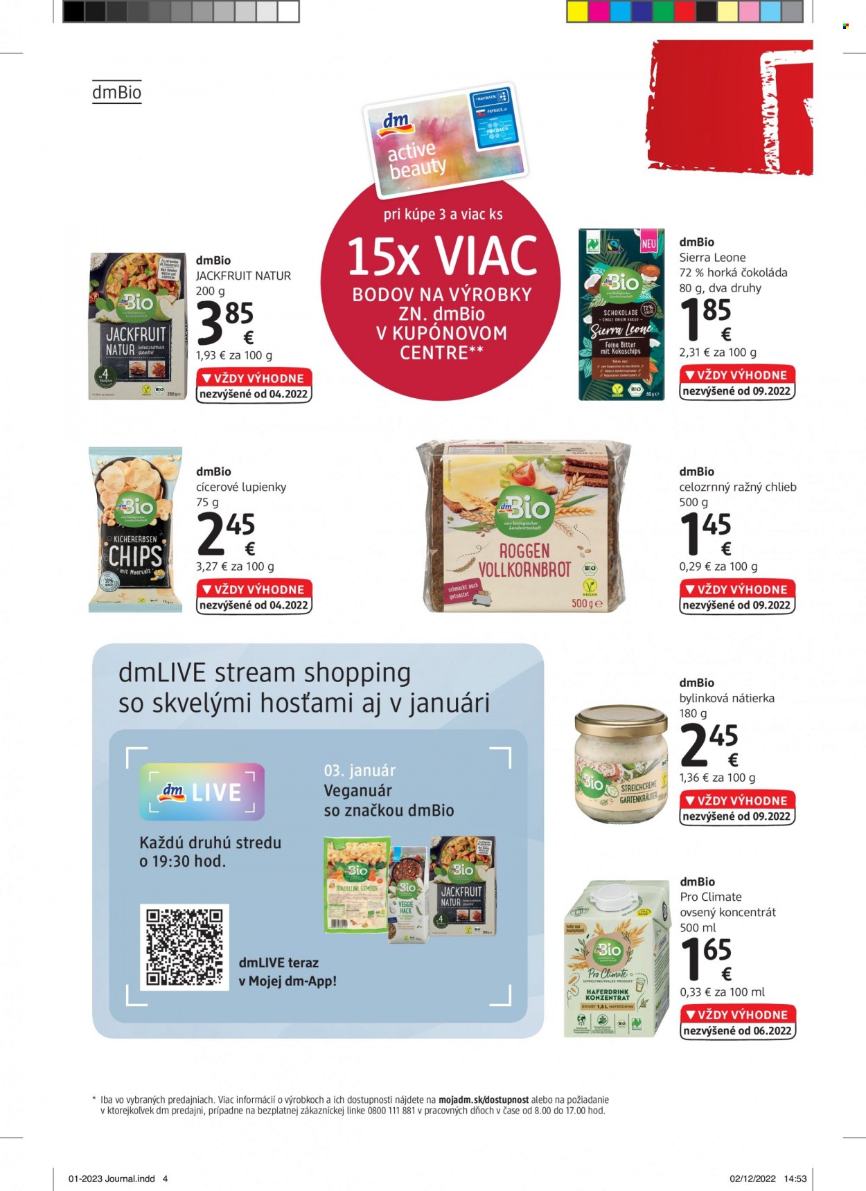 Leták dm drogerie - 1.1.2023 - 31.1.2023. Strana 4
