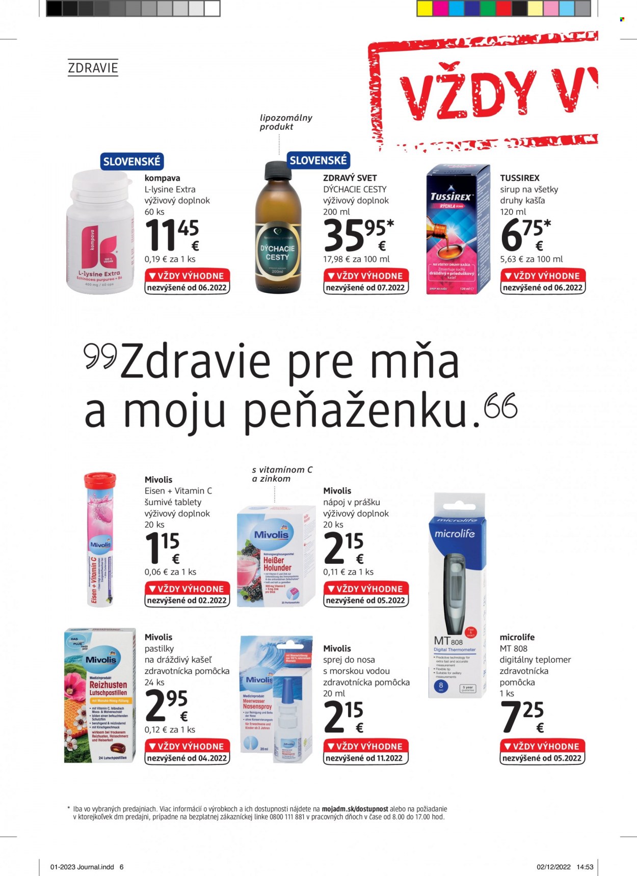 Leták dm drogerie - 1.1.2023 - 31.1.2023. Strana 6