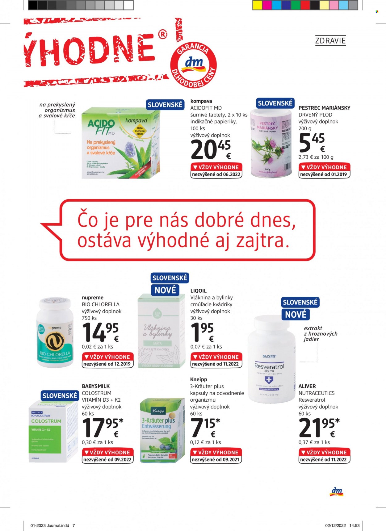 Leták dm drogerie - 1.1.2023 - 31.1.2023. Strana 7