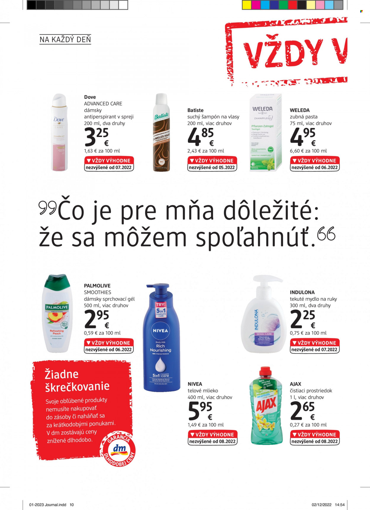 Leták dm drogerie - 1.1.2023 - 31.1.2023. Strana 10