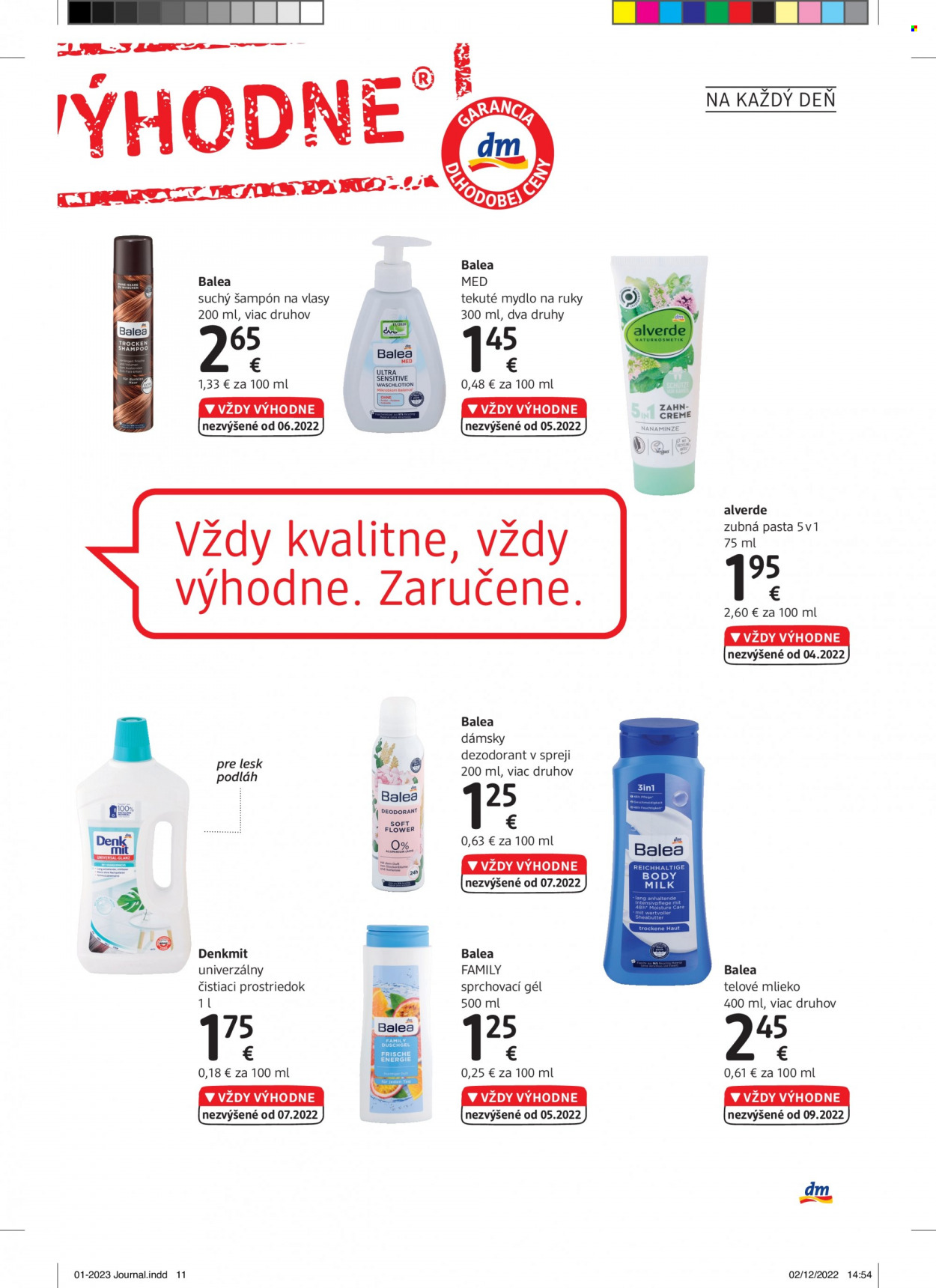 Leták dm drogerie - 1.1.2023 - 31.1.2023. Strana 11
