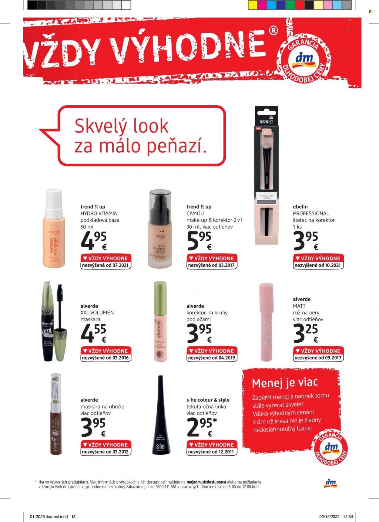 Leták dm drogerie - 1.1.2023 - 31.1.2023. Strana 15