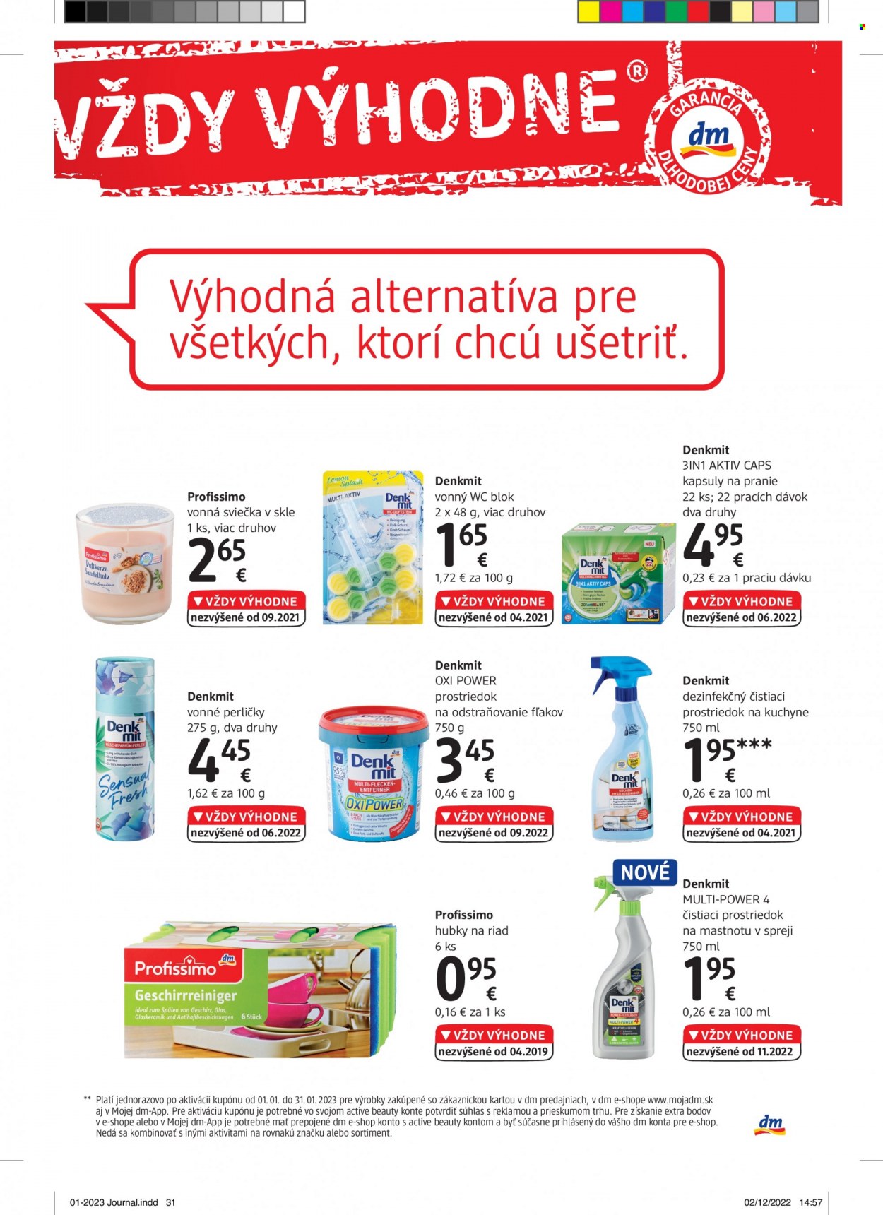 Leták dm drogerie - 1.1.2023 - 31.1.2023. Strana 31