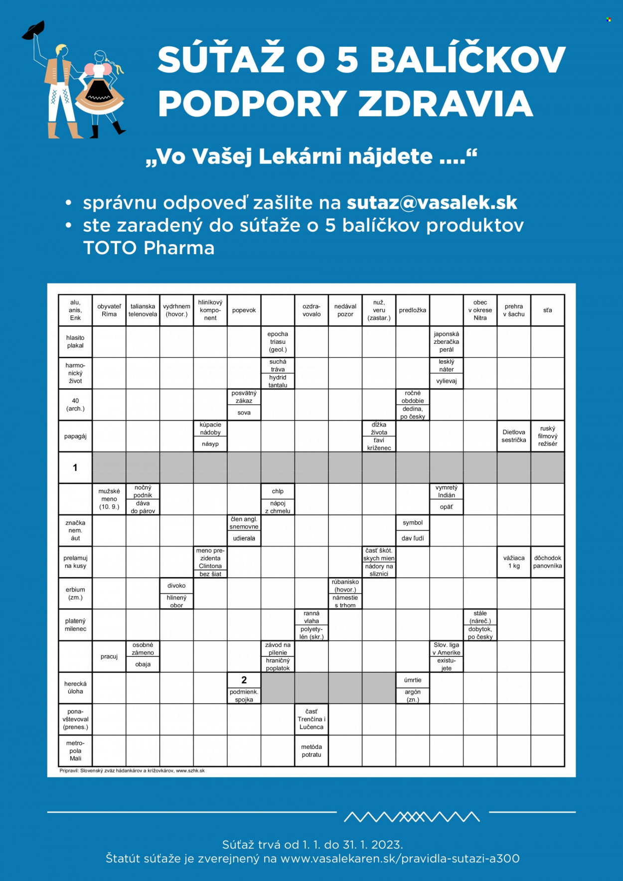 Leták Vaša lekáreň - 1.1.2023 - 31.1.2023. Strana 12