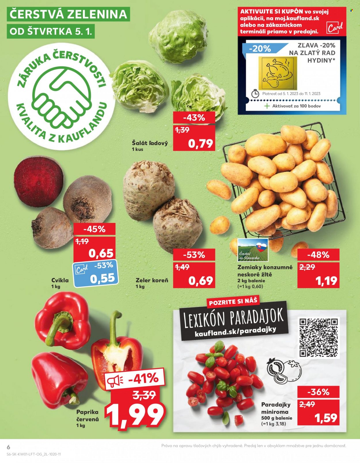 Leták Kaufland - 5.1.2023 - 11.1.2023. Strana 6