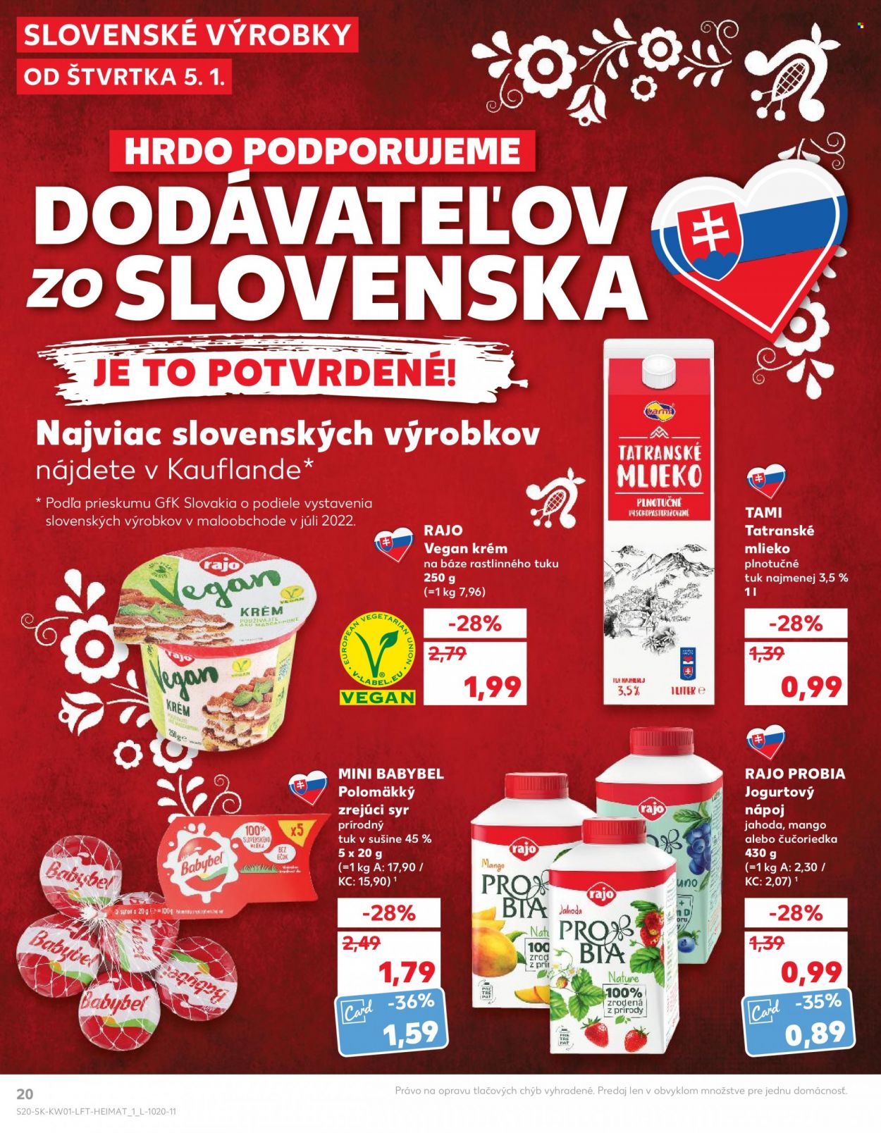 Leták Kaufland - 5.1.2023 - 11.1.2023. Strana 20