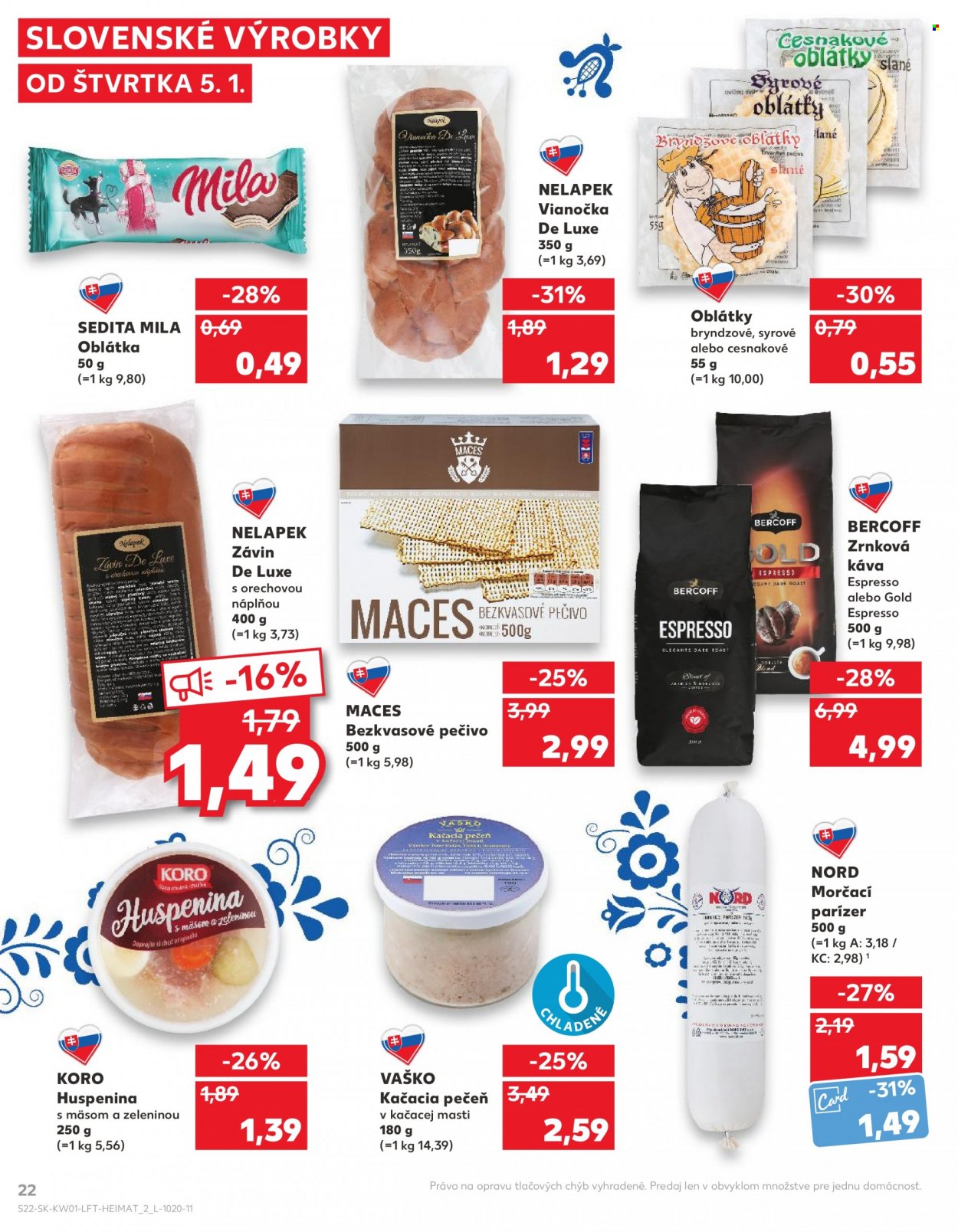 Leták Kaufland - 5.1.2023 - 11.1.2023. Strana 22