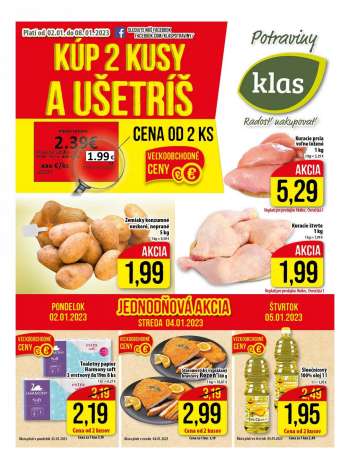 Leták Klas - 2.1.2023 - 8.1.2023.