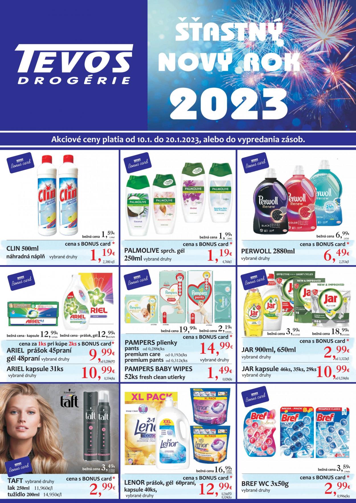 Leták Tevos Drogérie - 10.1.2023 - 20.1.2023. Strana 1