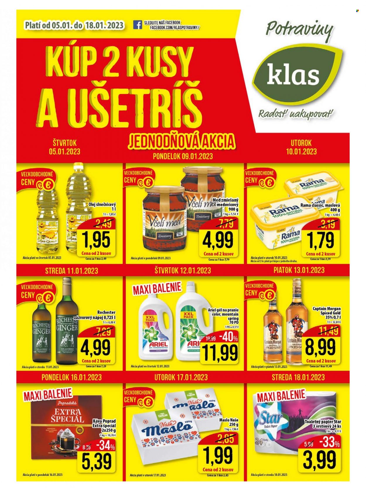 Leták Klas - 5.1.2023 - 18.1.2023. Strana 1