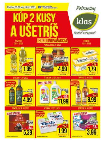 Leták Klas - 5.1.2023 - 18.1.2023.