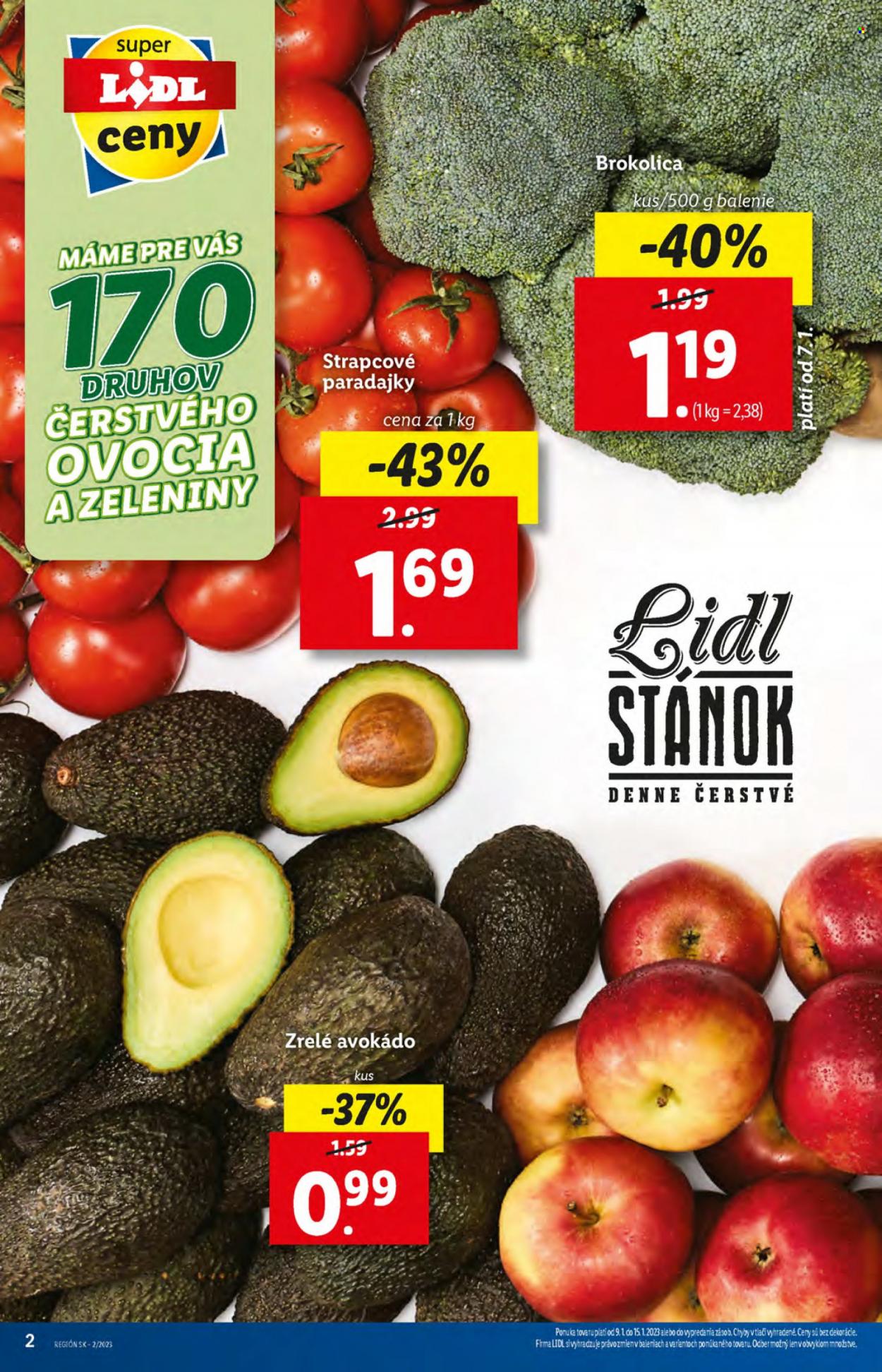 Leták Lidl - 9.1.2023 - 15.1.2023. Strana 2